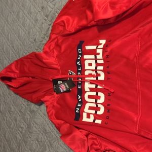 New England Patriots combine training hoodie